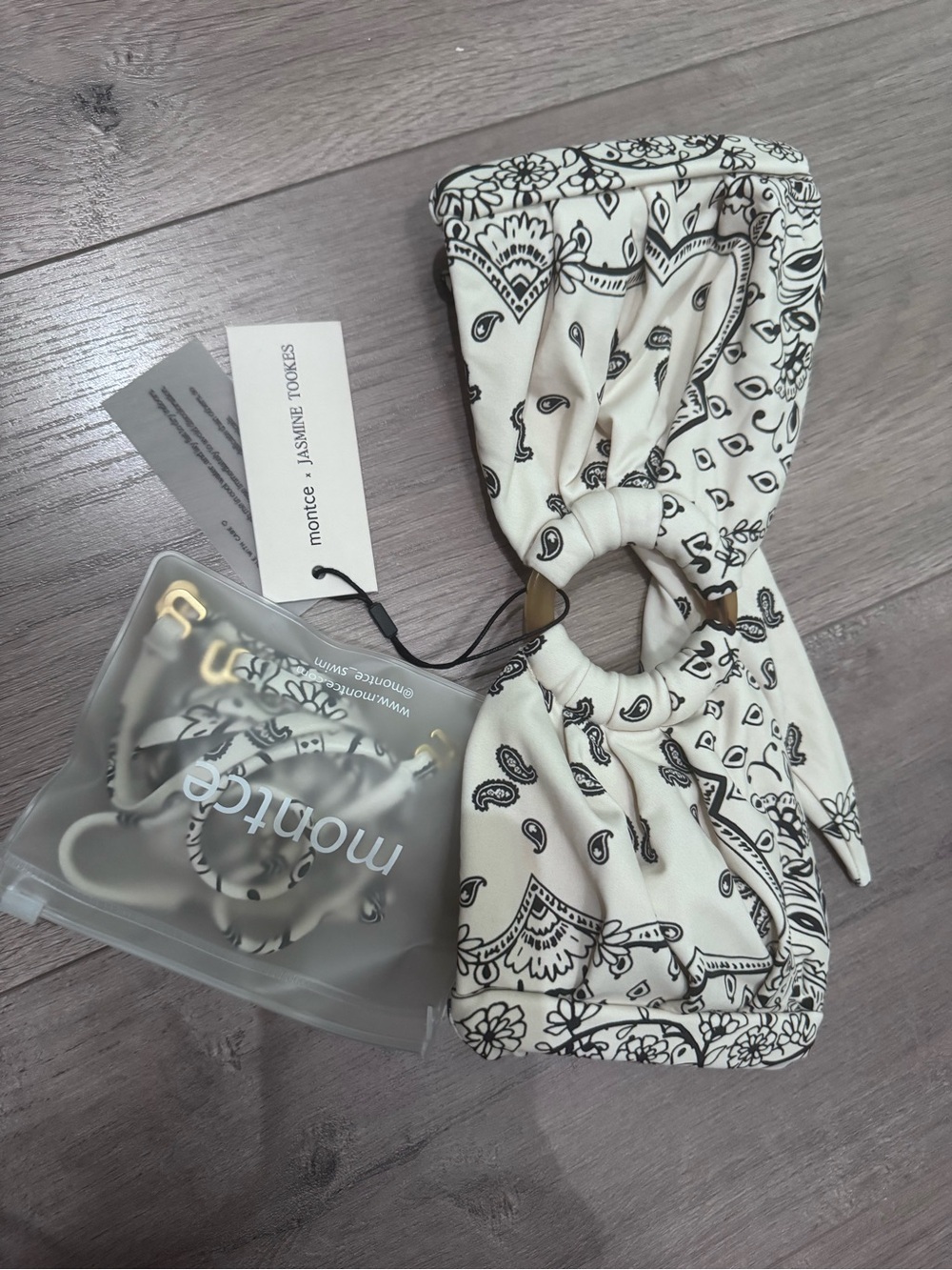 Montce Ivy Bandana Tori Ties Bikini Top